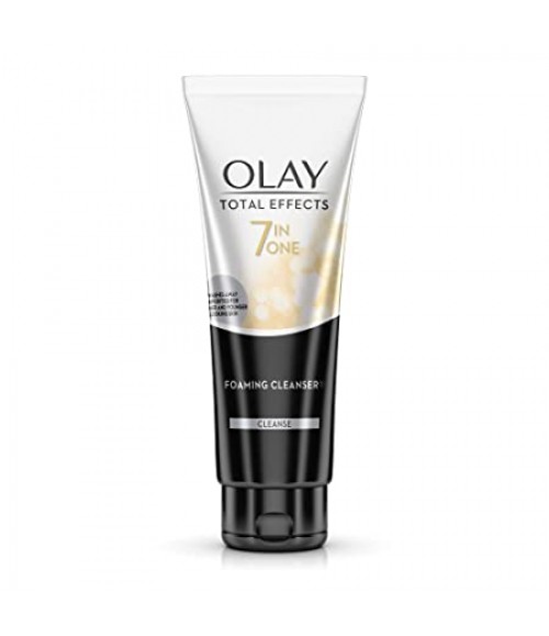 Olay Total Effects Cleanser With Salicylic Acid & Exfoliating Silica Beads Throughly Cleanse and Exfoliate Skin for Glowing, Younger Looking Skin |100 Gm